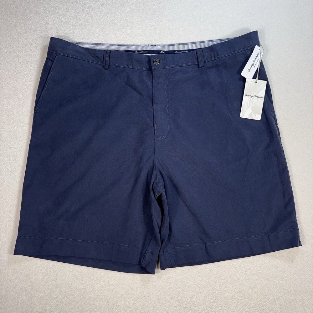 NWT Tommy Bahama 9" Ashore Thing Shorts Men 44 (fits 45) Maritime Navy Stretch